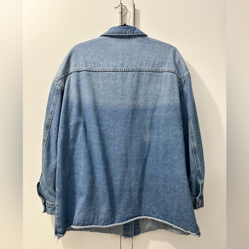 Stylish Blue Denim Jacket/Dress - Picture 6 of 6